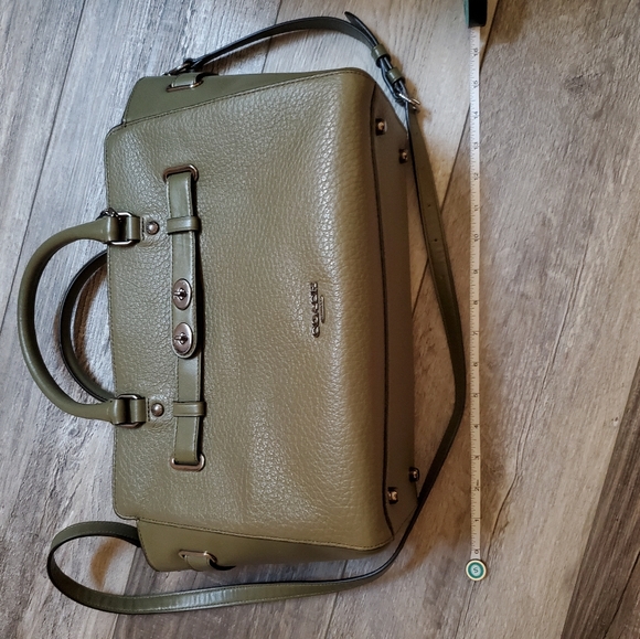 NWT COACH BLAKE CARRYALL GREEN - Picture 15 of 16